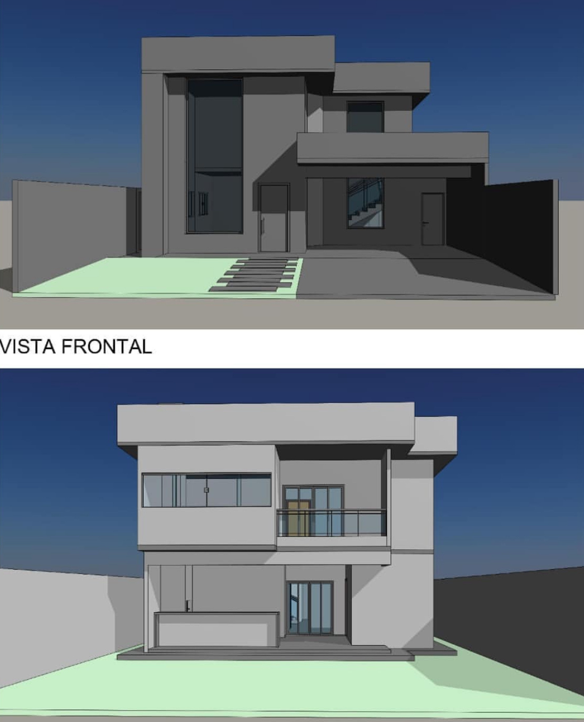 Antes e depois